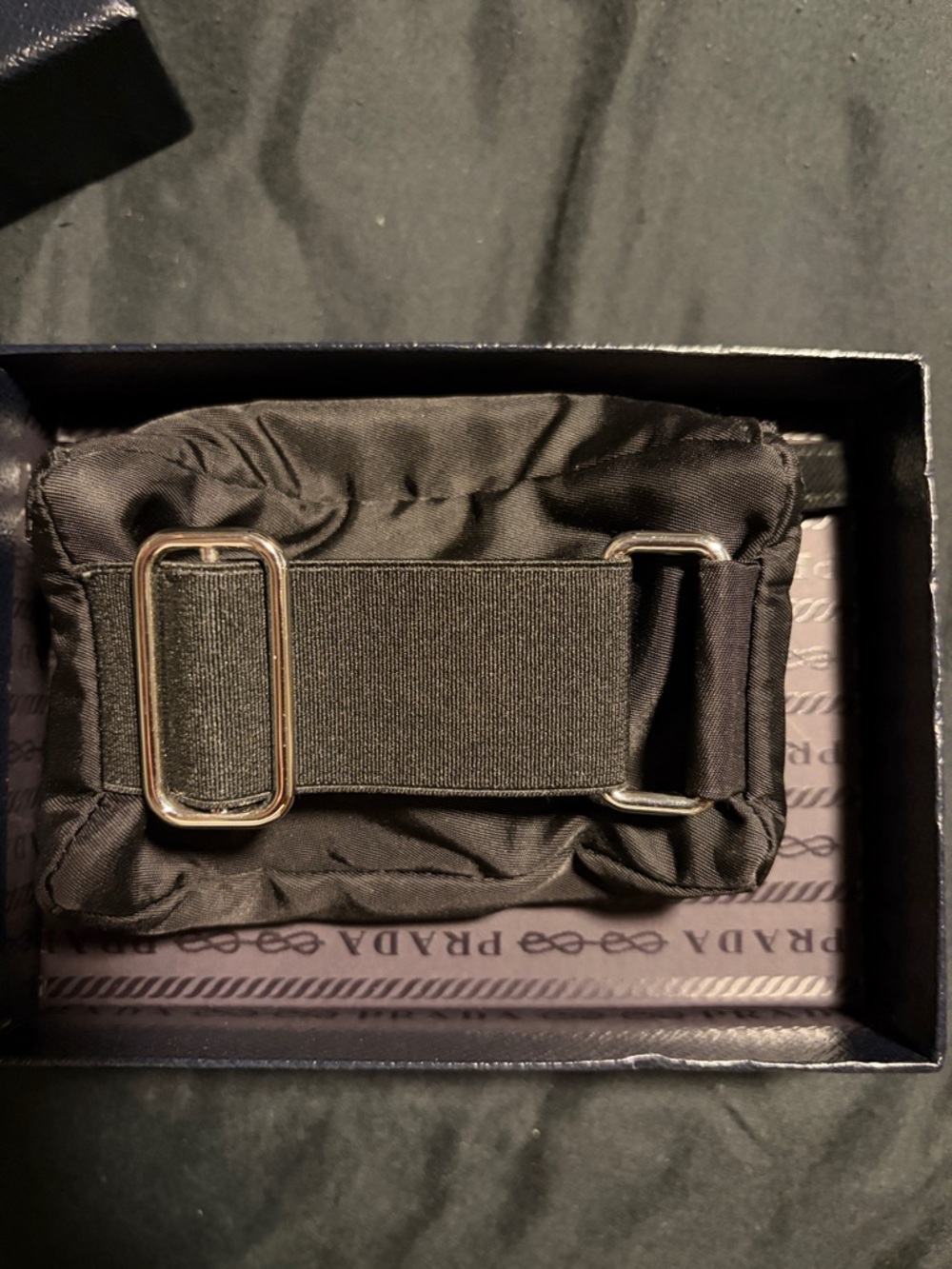 Prada Black Nylon Toiletry wristlet pouch - Picture 2 of 5